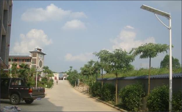 outdoor solar street light